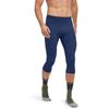 FALKE Men's Warm 3/4 M Ti Functional Yarn Quick Dry Base Layer Bottom