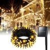200LED Solar String Lights Outdoor Waterproof Christmas Tree Lights Garden Decor