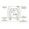 SPECIAL PIE Shooting Timer Professional Competition-Grade Firearm Shot Timer - Precision Timing, Adjustable Beep Modes, Par Mode & Multilingual Interface for IPSC, IDPA, 3GUNS(Timer + Shield)