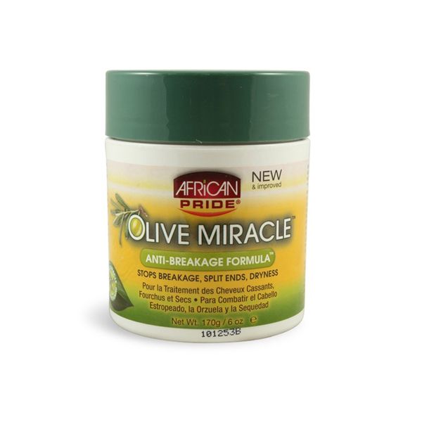 African Pride Olive Miracle Anti-Breakage Formula Cream 170ml