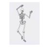 Large 'Skeleton' Temporary Tattoo (TO00017853)