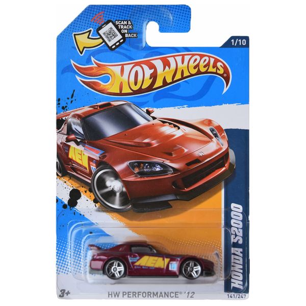Hot Wheels Honda S2000, [red] 141/247 2012 Performance 1/10