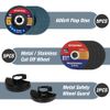 WORKPRO 20V Cordless Angle Grinder Kit 4-1/2 Inch Lightweight Angle Grinder Tool