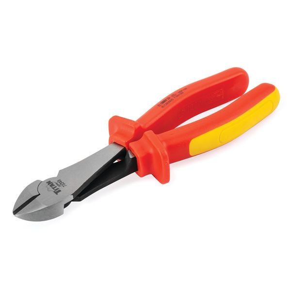 Titan 73348 8-Inch VDE Insulated Diagonal Pliers