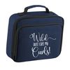 Flox Creative Navy Lunch Cooler Bag Wild Like My Curls