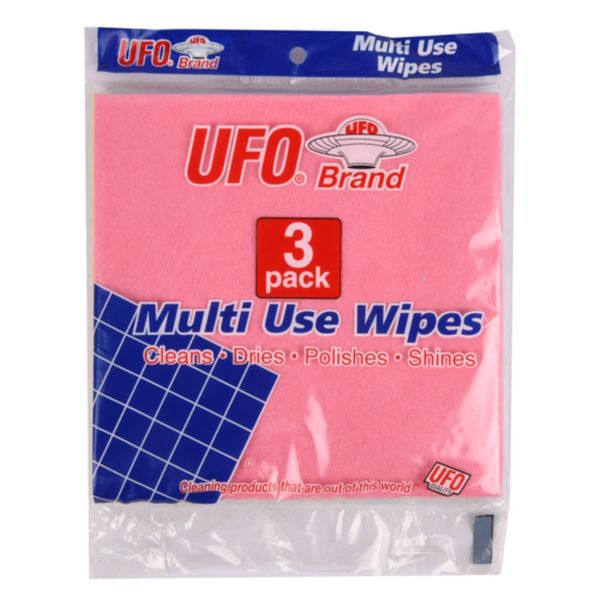 UFO Multi-Purpose  Wipes  3 Packs