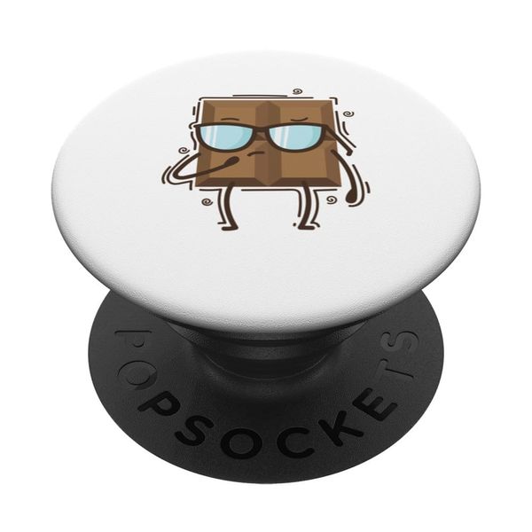 cool Chocolate Bar Candy Cocoa PopSockets Adhesive PopGrip