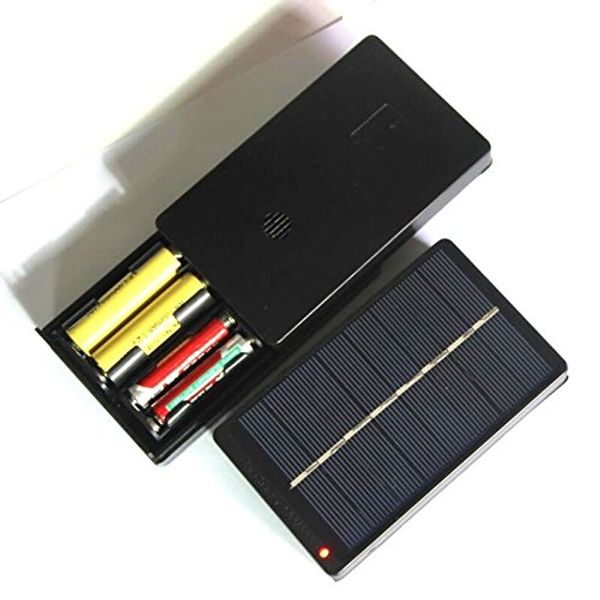 NUZAMAS AA & AAA Rechargeable Combo Battery Solar Panel Charger Battery 4V 1W DIY