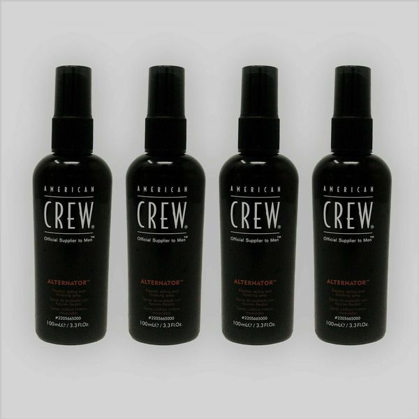 American Crew Alternator Flexible Styling and Finishing Spray 3.3Oz (Pack of 4)