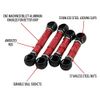 Blox Racing BXSS-60100 Lowering Links, Tesla Model S