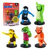 Toikido GB2040 Figures, 5 Pack Blister Pack