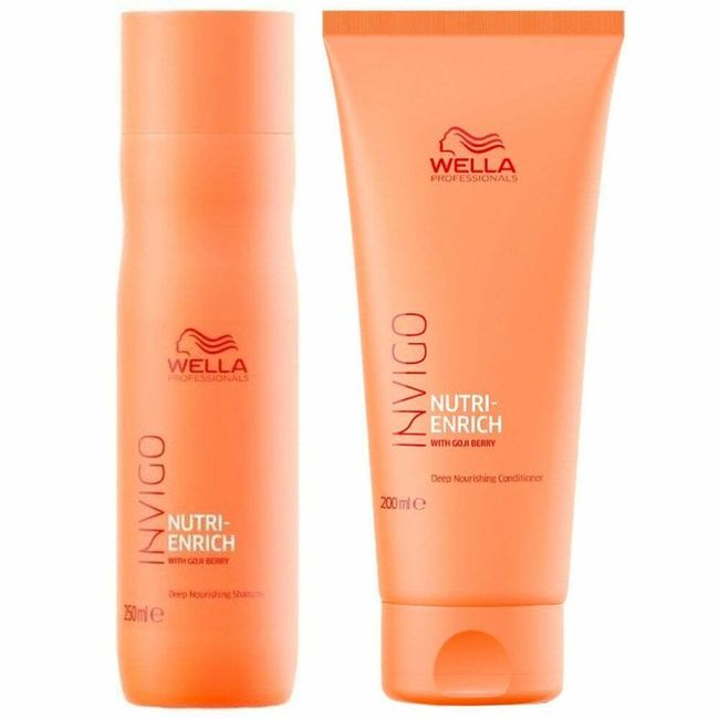 Wella Invigo Nutri-Enrich Shampoo 10.1 oz and Conditioner 8.4 oz Duo