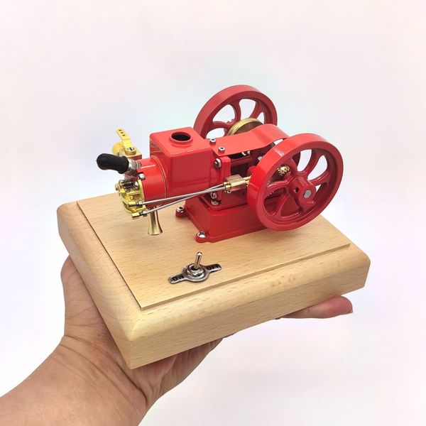 Mini Vintage Gasoline Engine Model M17B Hit And Miss Engine Toys Gift Collection