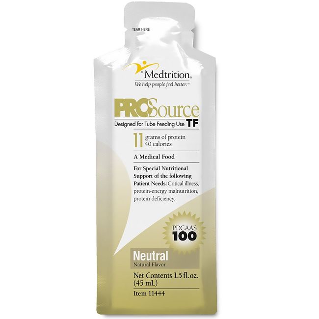 ProSource TF Tube Feeding Formula Unflavored 45 mL Pouch 100 Ct