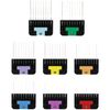 Andis - combs game raised stainless steel pieces 8