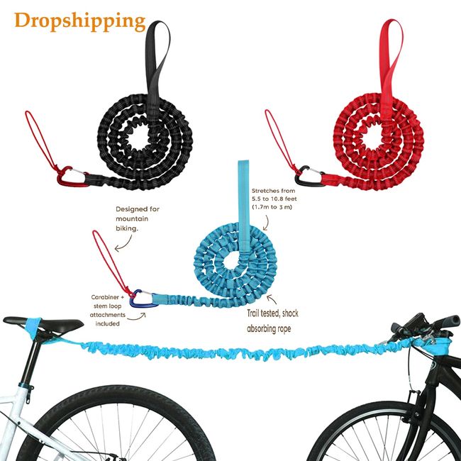 Kids Bike Tow Rope, Kids Bike Stretch Elastic Bungee Rope