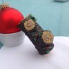 Yule Log Cake Christmas Ornament