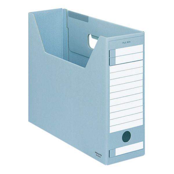 Kokuyo file box Inter gray D-type storage width 94 mm A4 Blue A4 – LFD – B