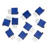 BOURNS 200Ω 201 10pcs Vertical High Precision 3296W Multi-Turn Semi-Fixed Resistor