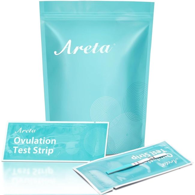 Areta Ovulation LH Test Strips Kit, 30 Count, High Accuracy Ovulation Test Kit