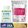 Core Cleanse (60ct) + Her Fit Shape 14 Day Tea Bundle-Natural-Detoxifying-Herbal