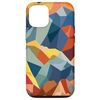 iPhone 14 Pro Cubist Mountain Design Artwork Case