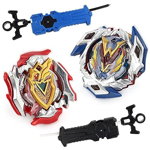 OBEST Burst Starter Includes String Launcher Metal Fusion Battle Top (2 packs