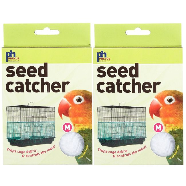 Prevue Hendryx (2 Pack) Seed Catcher, Medium