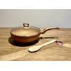 12” Terracotta Wok/Sartén para Saltear de 30cm