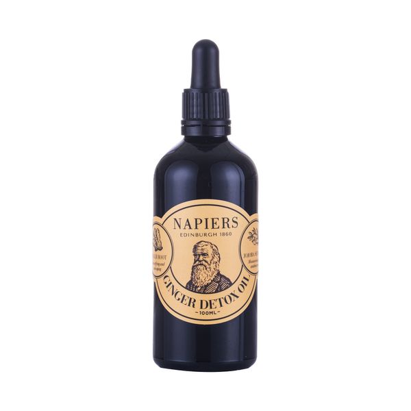 Napiers Ginger Detox Oil - Moisturising Oil with Ginger Root and Jojoba Seed Oil - 100ML