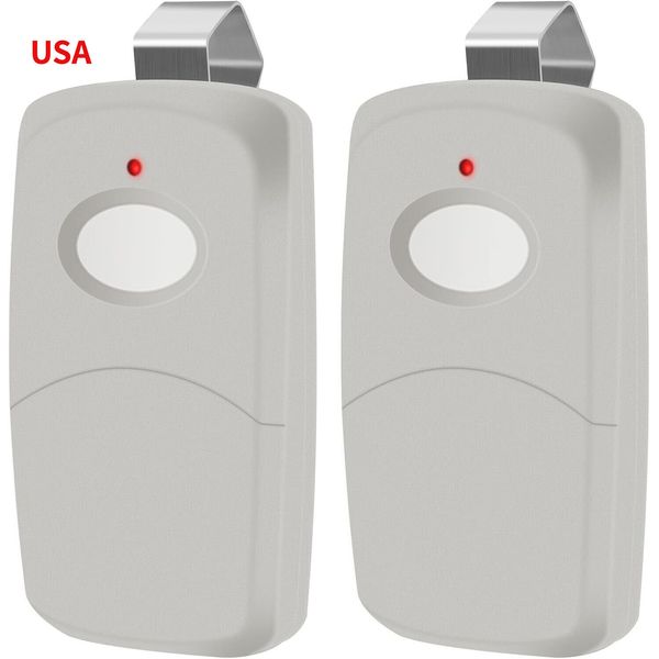 2X For Linear Garage Door Opener Remote 308911 MCS308911 10 dip 300mhz 1 button