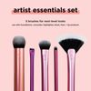 Real Techniques Artist Essentials Complete Face Makeup Brush Set for Makeup Artist Inspired Looks