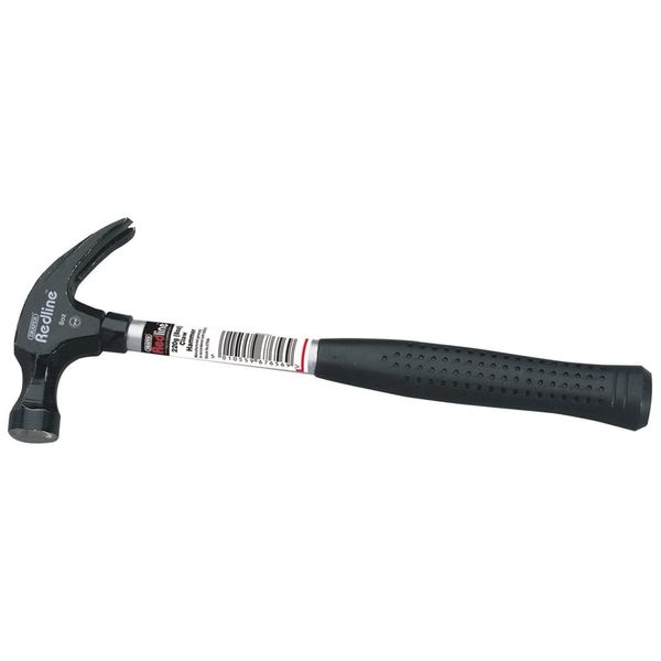 Draper Redline 67656 225 g 8 oz Claw Hammer with Steel Shaft , Blue