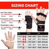 FITNESS FORCE Ventilated Gym Gloves for Men with Built-in Wrist Support for Workouts Weightlifting Gloves Workout Gloves for Women Exercise Fitness Gloves Perfect for Powerlifting, Cross Training