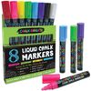 Teacher Created Resources Chalk Brights Liquid Chalk Markers, 8/Pack (TCR20884)
