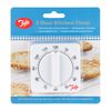 Tala 10A14378 Kitchen Timer, Plastic, White