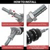 Universal 255LPH Inline External High Pressure Fuel Pump Kit  #GSL392 #400-939