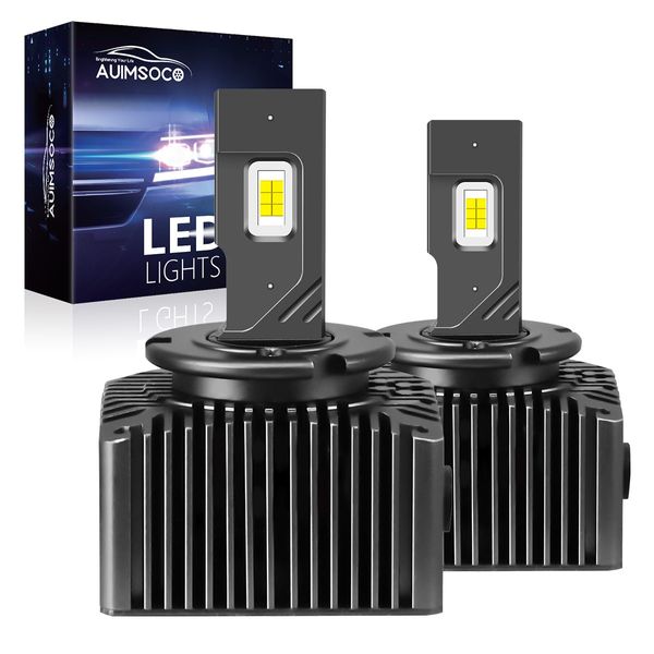 2x D5S LED Headlight Bulbs High-Low Beam For Jeep Compass 2017-2020 Replace HID