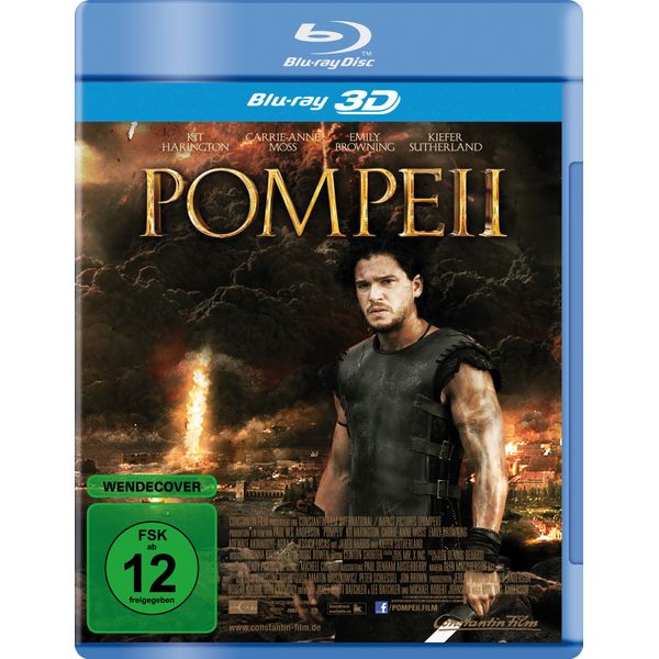 POMPEII 3D - MOVIE [Blu-ray] [2014]