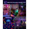 Luditek Sound Activated Party Lights with Remote DJ Lighting, Disco Ball Strobe