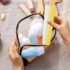 90 Pack Travel Toothbrush Case Holder Bulk Breathable Portable Toothbrush Storage 7 Assorted Color Plastic Toothbrush Container for Home Outdoor Traveling Trip Camping, 8 x 1.2 Inch