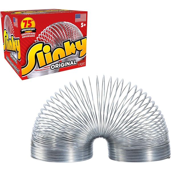 Original Classic Metal Slinky Walking Spring Educational Fidget Spring Toy