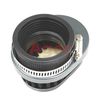 Ager Oval Power Filter Short Gun Meta x Black 48mm