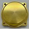 BRASS CV Carb Top Cover Harley Softail 1990 - 2006