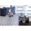 New Arrivals Chevron Standard Sham - Navy