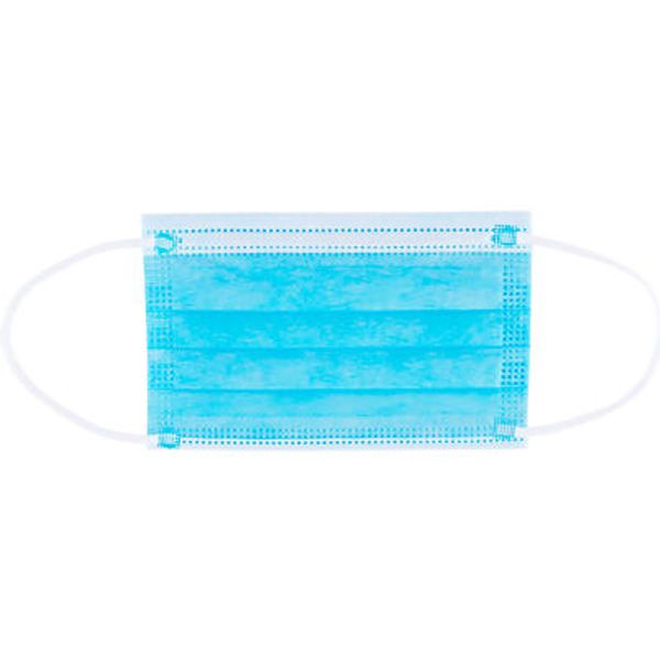 Disposable 3-Ply Face Mask Youth Size Individually Packed 50/Box