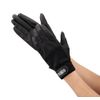 Trusco TPUM-B-M Thin PU Gloves, Embossed, Size M, Black