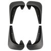 4PCS Car Auto Mud Flaps Mudguards Fender Splash Guards Black For Dodge Charger