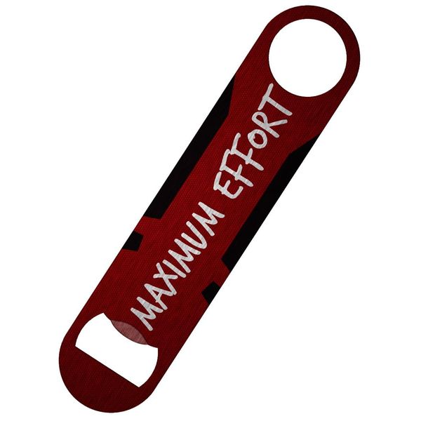 Maximum Effort Bar Blade Bottle Opener 18 x 4cm