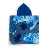 Lilo & Stitch Poncho mit Kapuze, Multicolor, Einheitsgröße